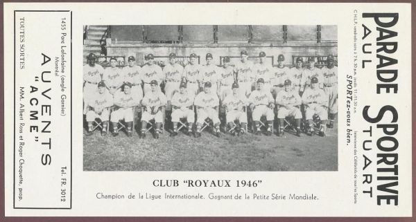 1946 Montreal Royaux